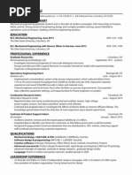 Daniel Turowski Mechanical Engineer Resume