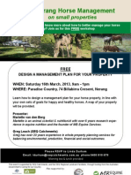 Nerang Horse Property Management Sat 16 March