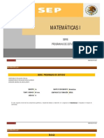 Matematicas I PDF