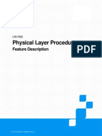 ZTE LTE FDD Physical Layer Procedure Feature Description