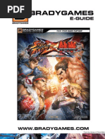 Street Fighter X Tekken BradyGames Official Strategy Guide