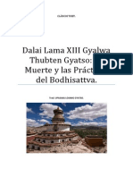 Dalai Lama XIII Gyalwa Thubten Gyatso Muerte y Bodhicitta