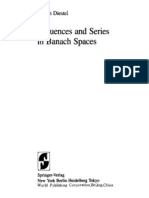 Sequences and Series in Banach Spaces (Diestel)