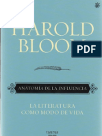 Bloom Harold - Anatomia de La Influencia