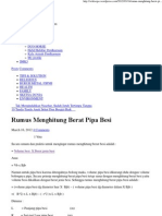 Download Rumus Menghitung Berat Pipa Besi  wikisopo by Novie Nov SN127748904 doc pdf