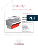 Vitrina Frigorifica Orizontala, Racire Statica, 1180 MM