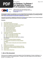 Oracle RAC 11g R1 On HP-UX