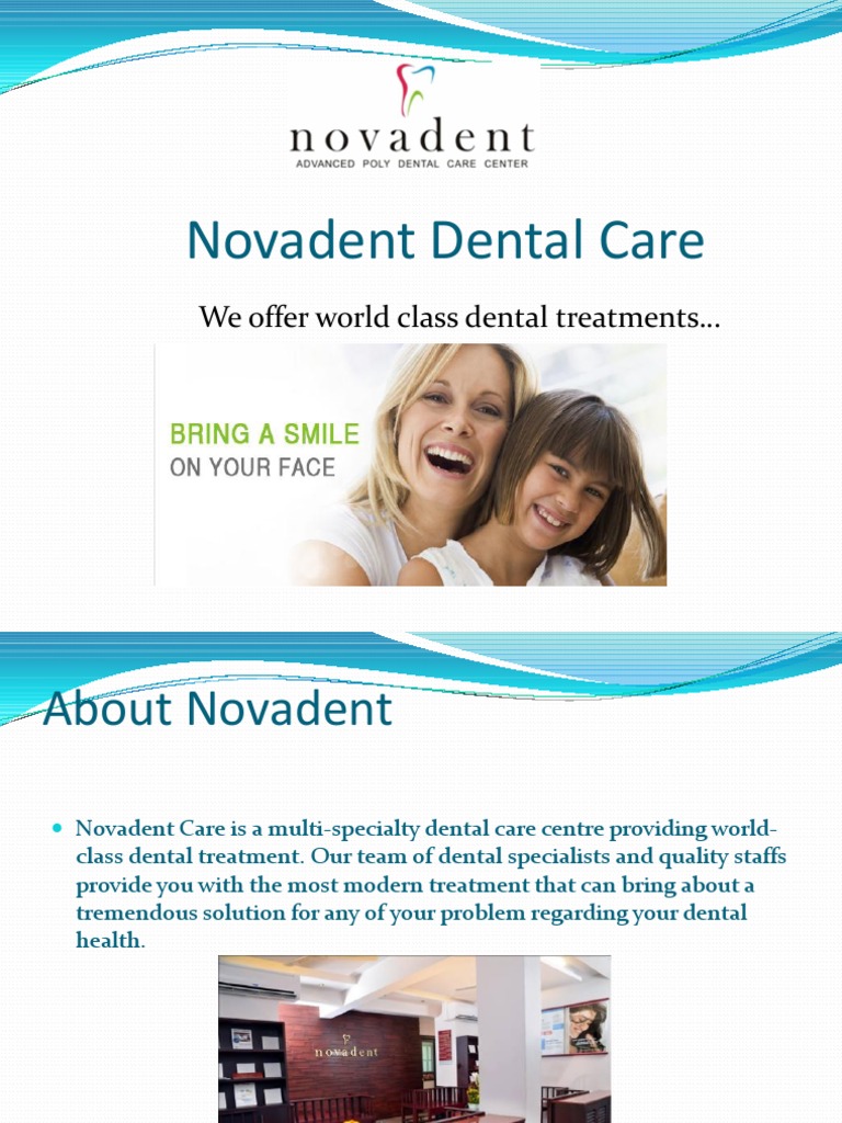 Dental Implants Treatment in Kerala, India Novadent Care PDF
