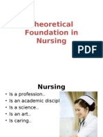 Theoretical Foundations in Nursing Theory
