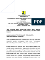 Pengembangan Infrastruktur Propinsi Maritim (Ternate)