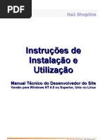 Manual Tecnico ItauShopline