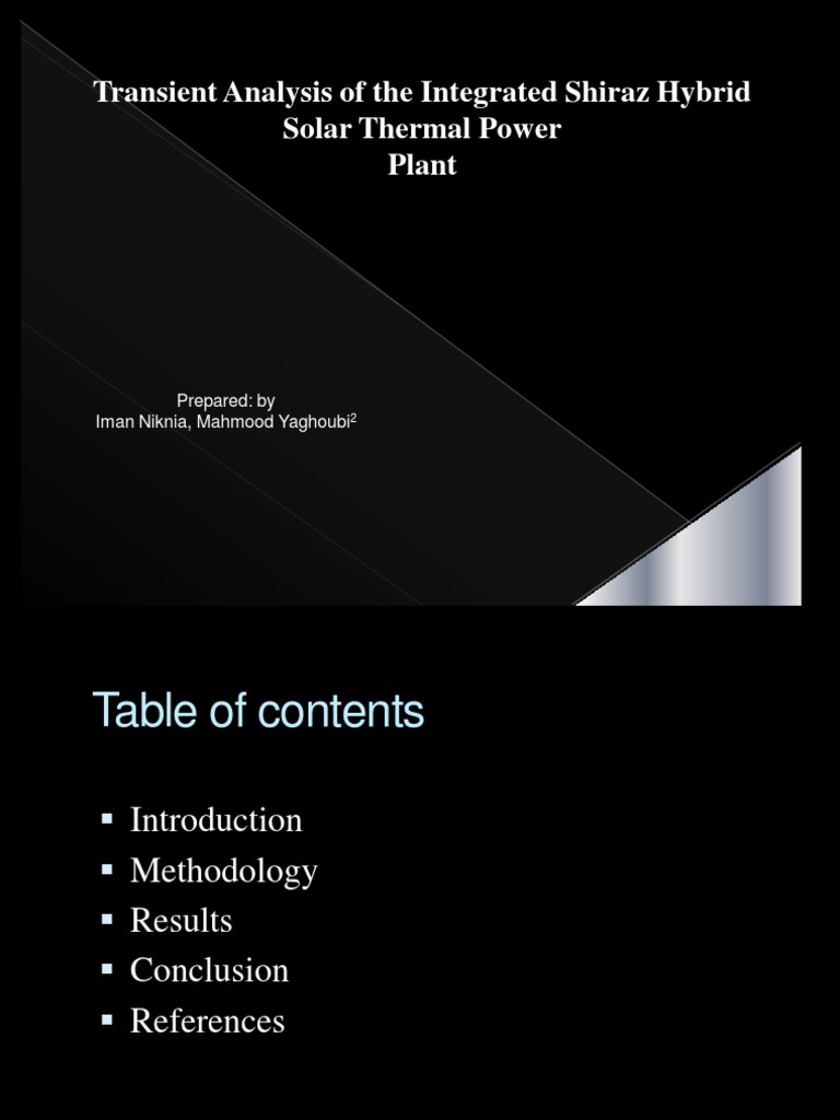 Solar Thermal Plant Simulation | PDF | Solar Energy | Power Station