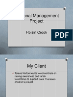 Personal Management Project Pitch
