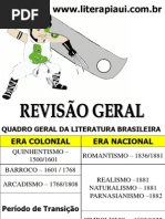 literatura- revisão geral