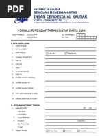 Download Formulir Pendaftaran SMA  by Ferry Sanjaya SN127774357 doc pdf