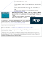 A Modified material model for the Finite Element Simulation of Machining Titanium alloy Ti-6Al-4V.pdf