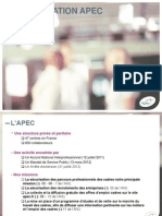 Présentation APEC en IDFrance Février 2013