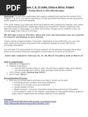 website project outline2