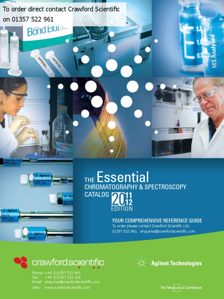 Agilent Catalogue 2011 12 PDF Metabolomics Gas Chromatography