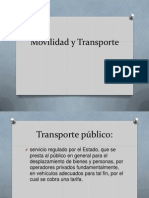 Movilidad y Transporte