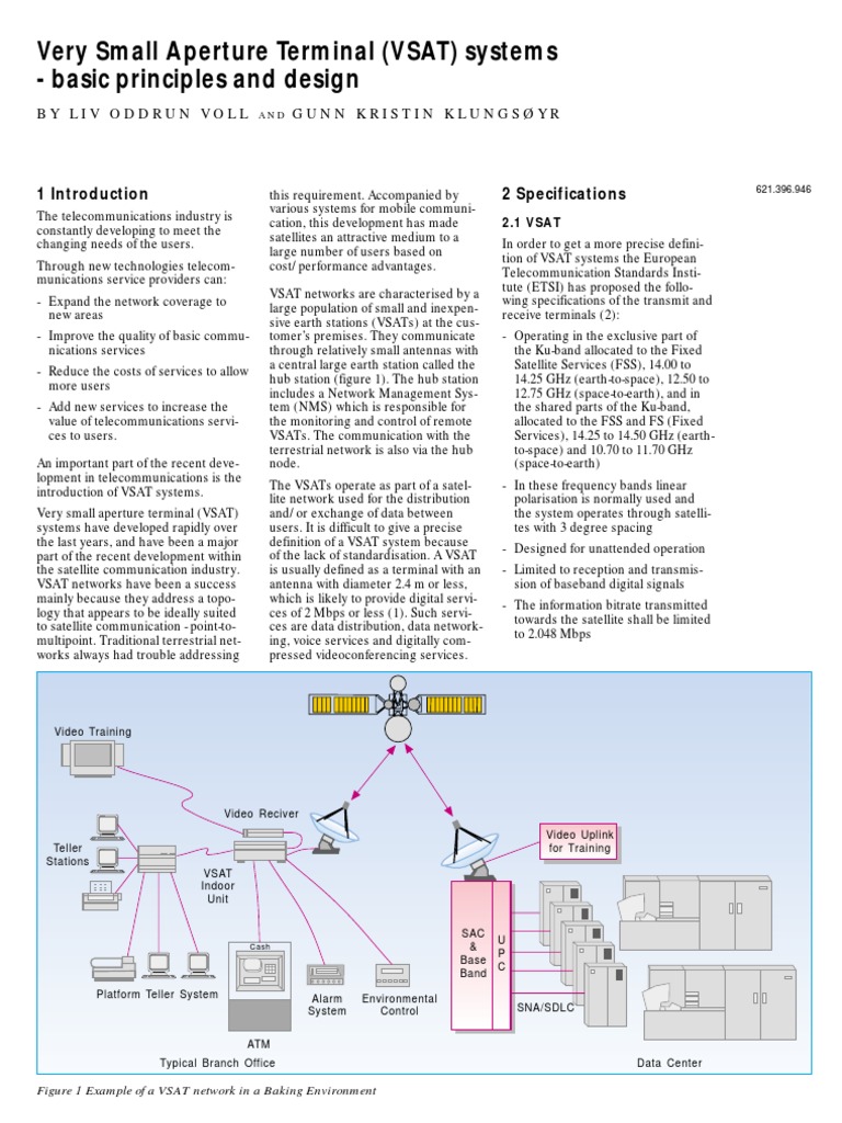 Vsat Tutorial Pdf Technology Engineering