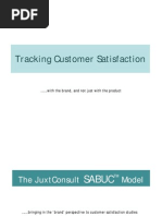 Download SABUC Customer Satisfaction Model by JuxtConsult Pvt Ltd SN12779145 doc pdf