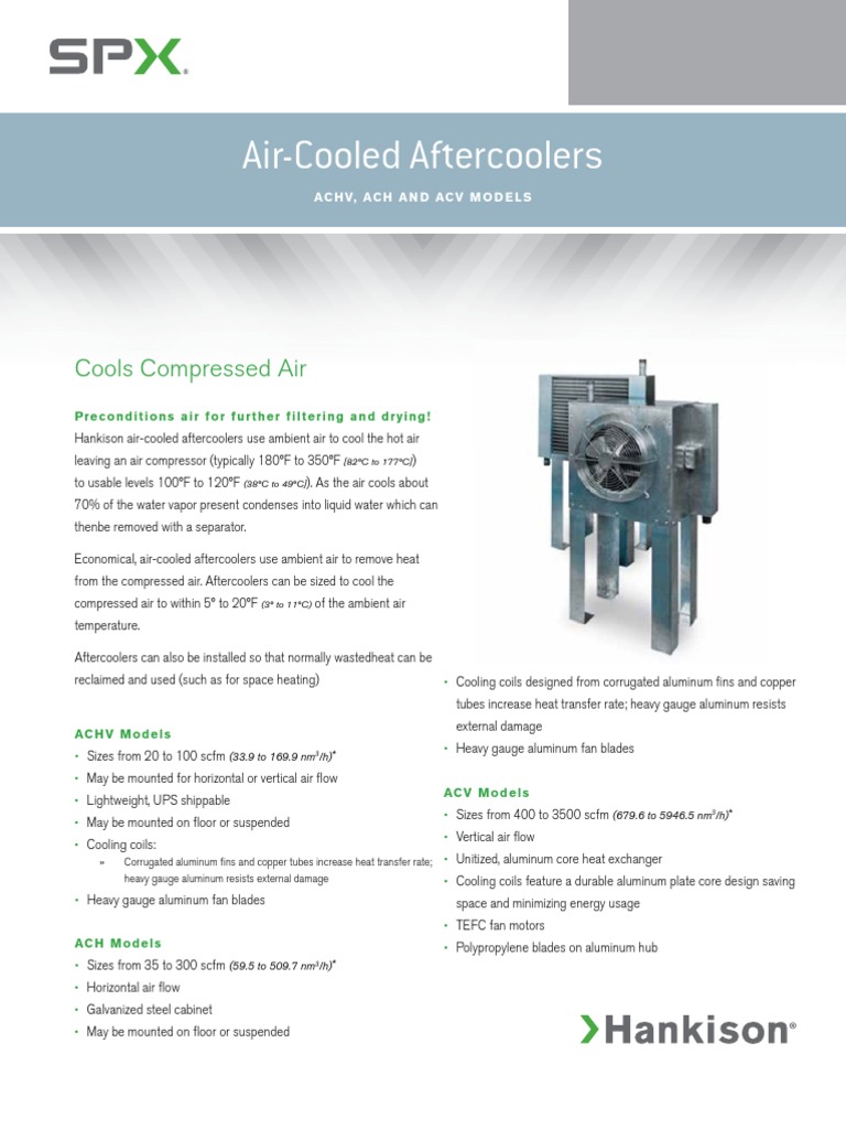 Aftercoolers Web | PDF