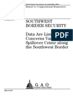 GAO-Border Crime Study