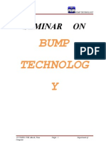 Seminar Report On Bump Technology