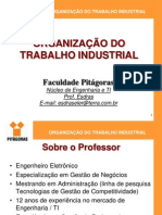 Aula 00 - Apresentacao - Organizacao Do Trabalho Industrial