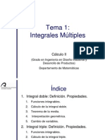 Tema 1. Integrales Multiples