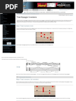 Download Guitar Lesson Triad Arpeggio Inversions - Sweep Picking Arpeggiospdf by Wesley Oliveira SN127808622 doc pdf