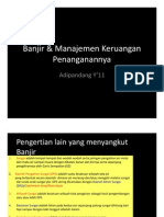 03 Banjir Manajemen Keruangan Penanganannya Copy