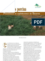 Prevalencia coccidiosis porcina Navarra