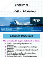 Chap 15 Simulation Modeling