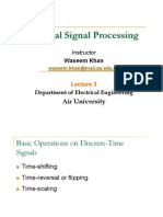 Digital Signal Processing: Air University