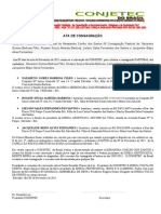 Ata de Consagração Pastoral Dia 09 de Novembro de 2011