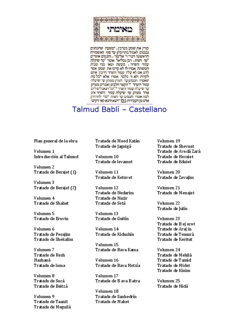 Talmud Bablí | PDF