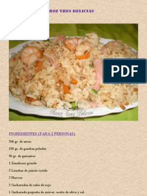 Arroz tres delicias, ¡la receta oriental original!