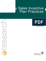 Key Sales Incentive Plan Practices