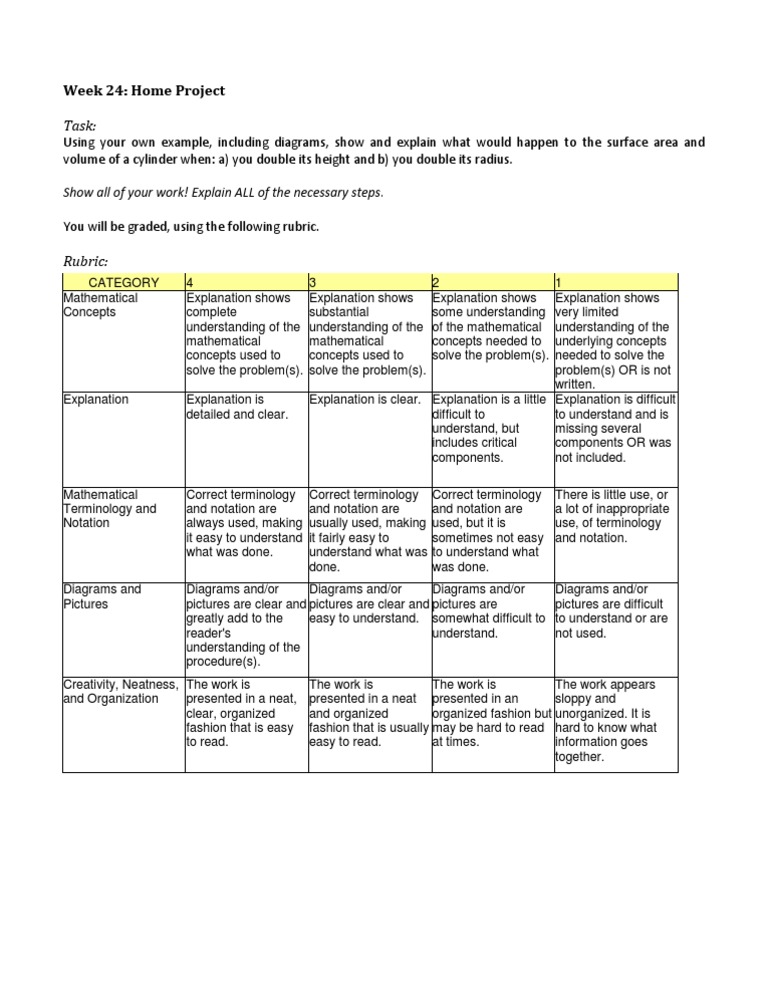 Week 24 - Home Project | PDF | Teaching Methods & Materials | Art