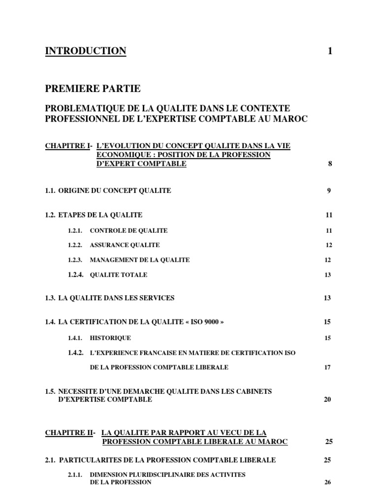 Rapport De Stage Commissariat Aux Comptes Pdf