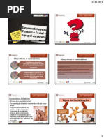 Desenvolvimento Pessoal e Social – o papel da escola pwp I