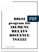 Setup and Programming of Siemens 7SA522 Distance Relay Using DIGSI