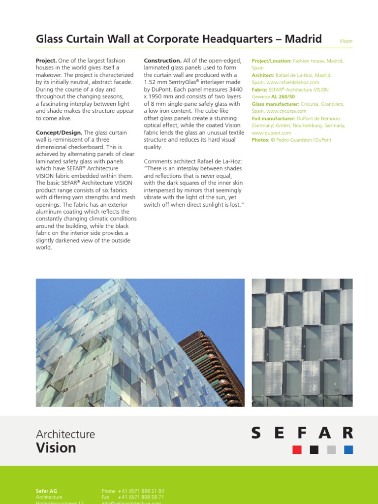 As Pdf Sefar Vision Fashion House Madrid En Pdf