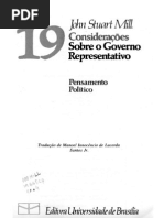 81057450 Mill Consideracoes Sobre o Governo Representativo (1)