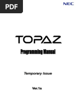 Download NEC Topaz Programming Manual by Eduardo Javier SN127876071 doc pdf