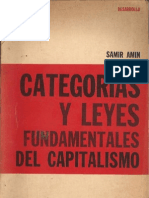 Categorías y Leyes Fundamentales Del Capitalismo. Amin.