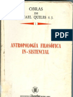 Quiles Ismael - Volumen 01 - Antropologia Filosofica in - Sistencial (1978