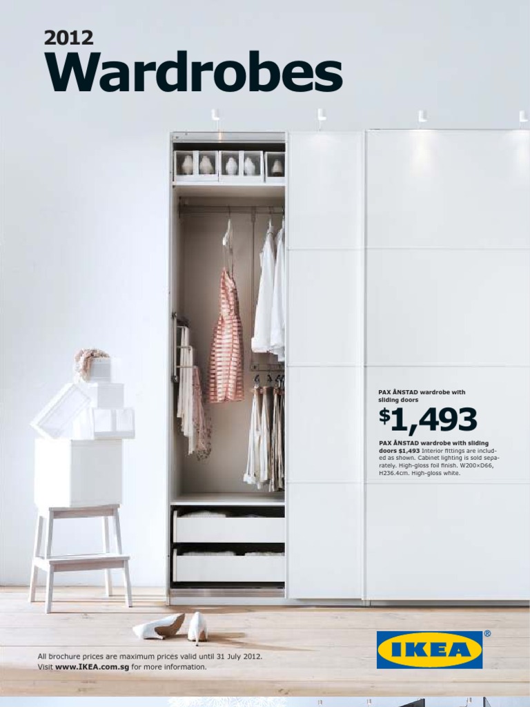 Ikea Range Brochure Wardrobes 2012 Door Cabinetry